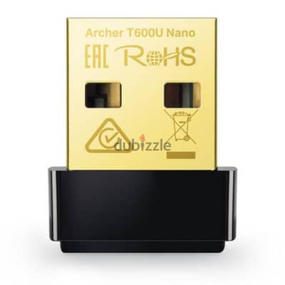 تي بي لينك AC600، نانو محول USB اللاسلكي ARCHER، موديل T600U