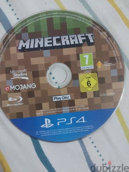 minecraft cd ps4 without case 2