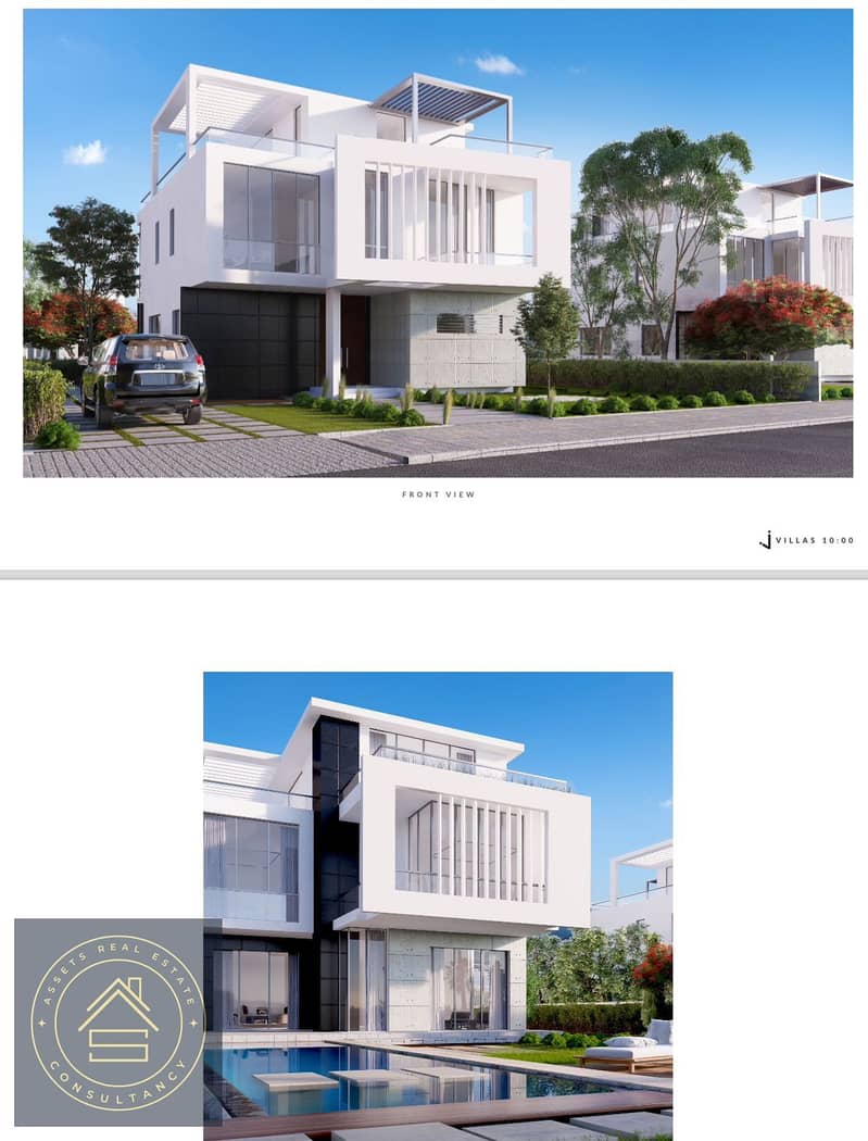 Ready to move Prima location Corner Standalone Villa for sale at Joulz Phase 1 from Inertia , 491 SQM land area , Four Master Bedrooms 10