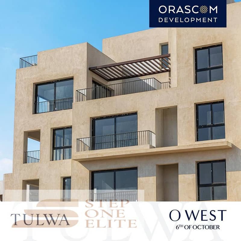 Apartment for sale in installments with immediate receipt in O West 6th October Compound by 2