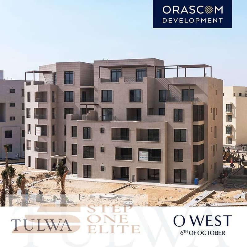 Apartment for sale in installments with immediate receipt in O West 6th October Compound by 13