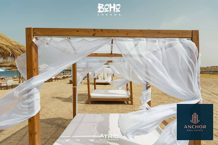 ادفع 15% فقط و امتلك شاليه كامل التشطيب في بوهو العين السخنة | Pay only 15% Down Payment and Own Fully Finished Chalet in Boho Ain Sokhna 21