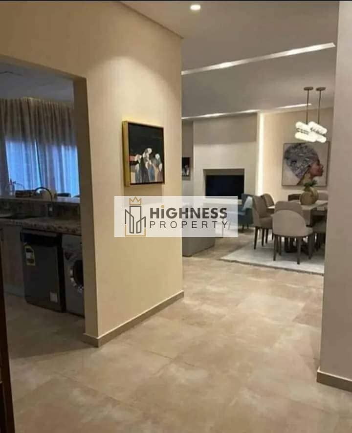 The cheapest price for an apartment for sale, 152 square meters, at a special price, fully finished, in the Rosil City Compound, in the heart of Mosta 7