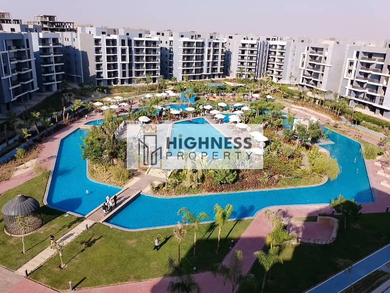 With the lowest down payment, an apartment for sale at a very special price, 160 m, immediate delivery, in 6th October, near Sheikh Zayed, sun capital 16