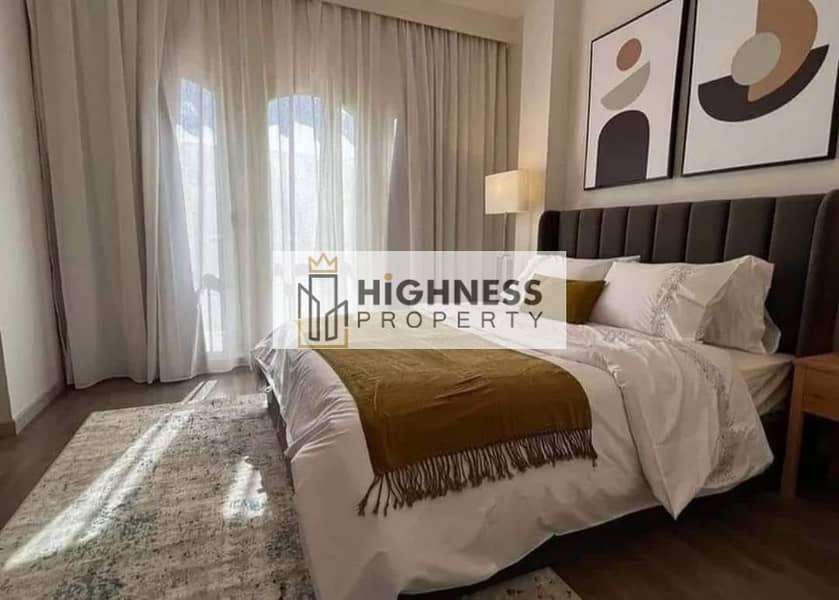 The last apartment for sale at the old price, ​​160m fully finined  , beside Madinaty& Bloomfields in Mostakbal City, Rosail khaled sabry  new cairo 1