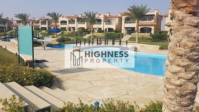 استلام فوري شالية لقطة للبيع ١٥٠م بسعر مميز بفيو علي البحر في لافيستا جاردنز lavista gardens في العين السخنة 9