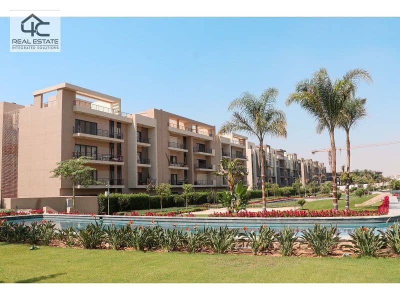 Penthouse View landscape for sale in Fifth Square - AlMarasem 2