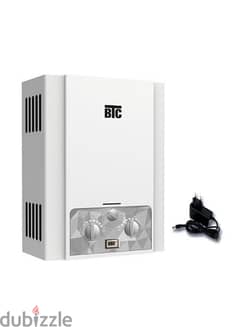 BTC Gas Heater with Charger 6 Liters - سخان غاز بي تي سي بالشاحن ٦ لتر