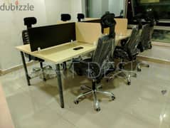 خلية عمل _  Work Station _ بارتيشن مكاتب _ Partition  
خشب mdf اسباني