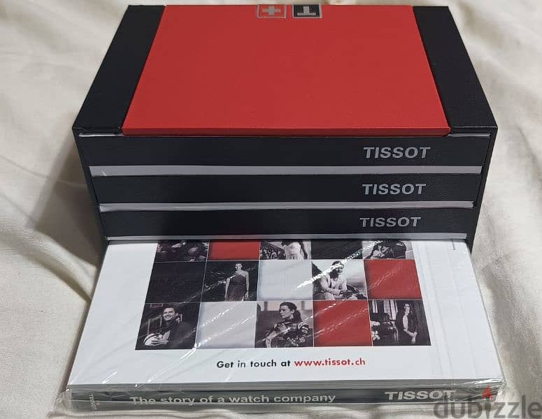 ساعه Tissot. high copy . . . اسوره جلد بالعلبه والكتالوج 4