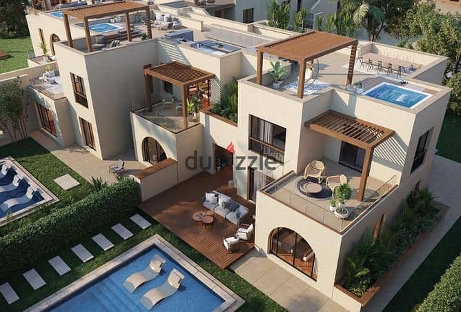 Chalet 120m with roof 70m | Hurghada in Makadi Heights 17