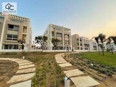 Duplex view landscape and lake ready to move in hyde park new cairo compound 0