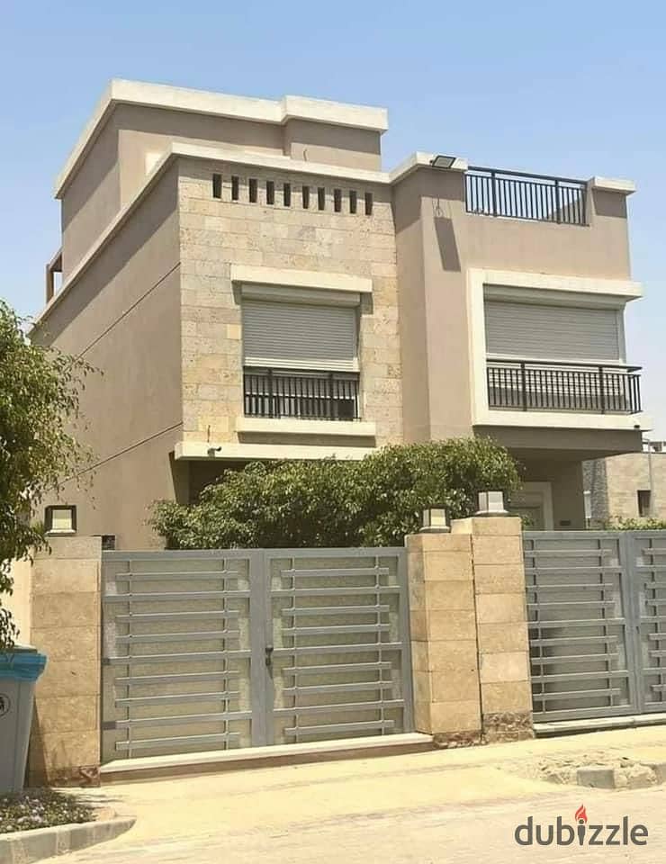 For sale Villa 143m In the best location in TAJ_CITY , in front of Cairo Airport 7