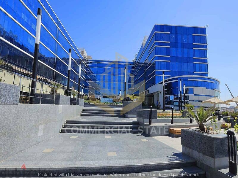 Finished Office at Trivium Square 57m for Rent-مكتب للايجار في تريفيوم 7