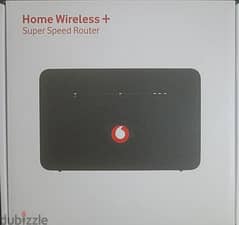 رواتر هوائي فودافون احدث اصدار استعمال 8 ايام home wirele4g plus