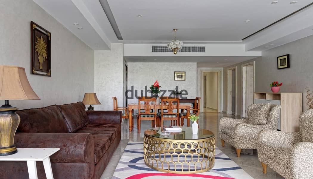 apartment fully furinshed prime location in lake view reasidance under market price 75,000 9