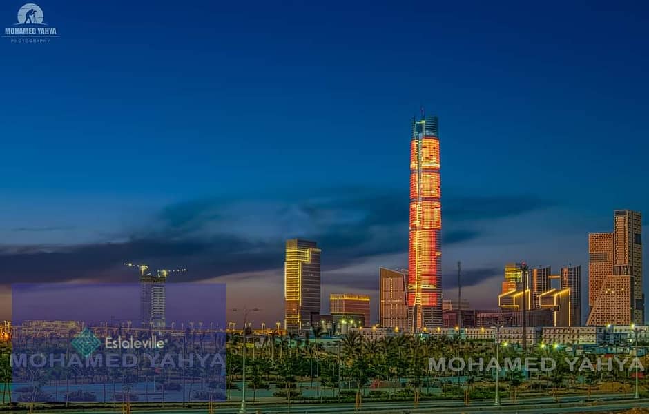 Your office in a first row skyscraper in front of the iconic tower and in the heart of the Green River in the first Twisted tower in Egypt and Africa 10