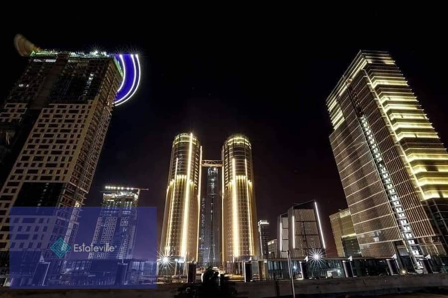 Your office in a first row skyscraper in front of the iconic tower and in the heart of the Green River in the first Twisted tower in Egypt and Africa 11