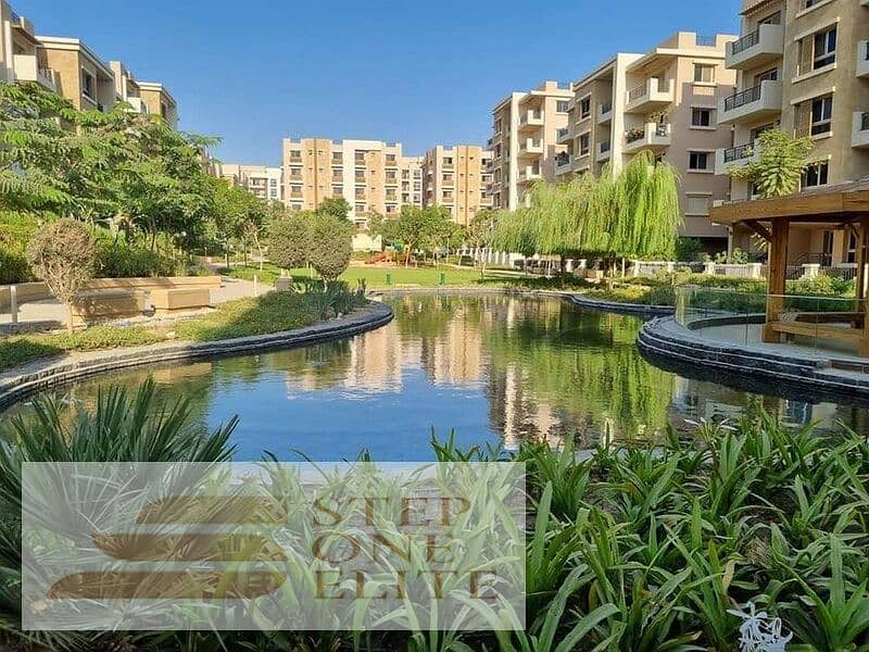 Apartment for sale with the lowest down payment, the rest in installments over the longest payment period in Sarai Compound, New Cairo 0