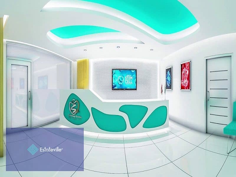 Receive immediately a 40-meter clinic in a medical building surrounded by a wall with the largest hospital in the first area to operate in the capital 4