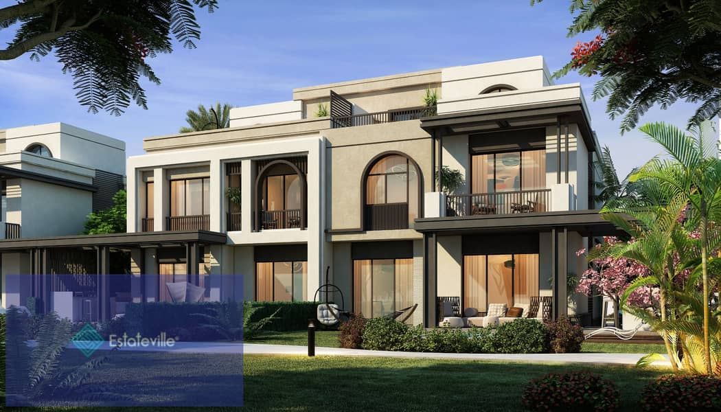 With a down payment of 344,000 EGP, a finished apartment for sale with a 15% discount next to Zed East in the compound, with installments over 7 years 1