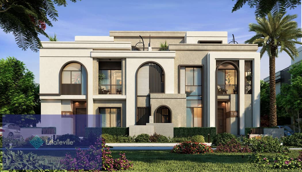 With a down payment of 344,000 EGP, a finished apartment for sale with a 15% discount next to Zed East in the compound, with installments over 7 years 4