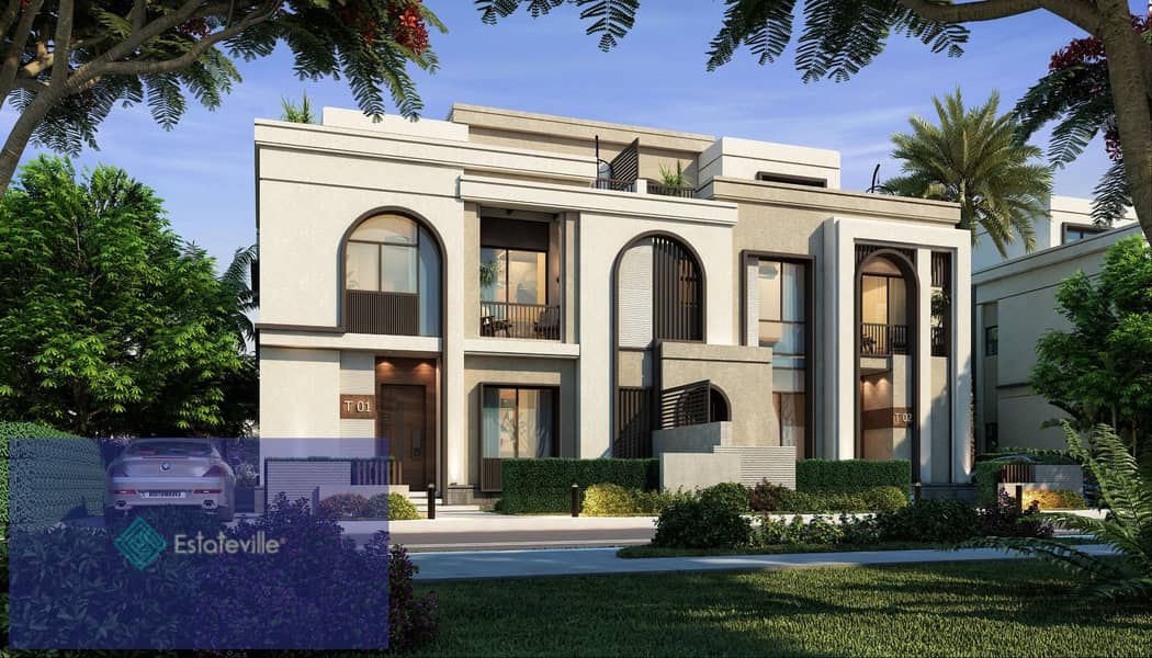 With a down payment of 344,000 EGP, a finished apartment for sale with a 15% discount next to Zed East in the compound, with installments over 7 years 11