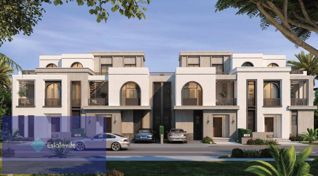 With a 5% down payment, a contract for a finished 3-bedroom apartment in New Cairo, in front of Zed East, in installments. 6