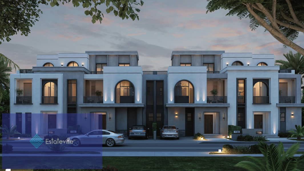 With a 5% down payment, a contract for a finished 3-bedroom apartment in New Cairo, in front of Zed East, in installments. 7