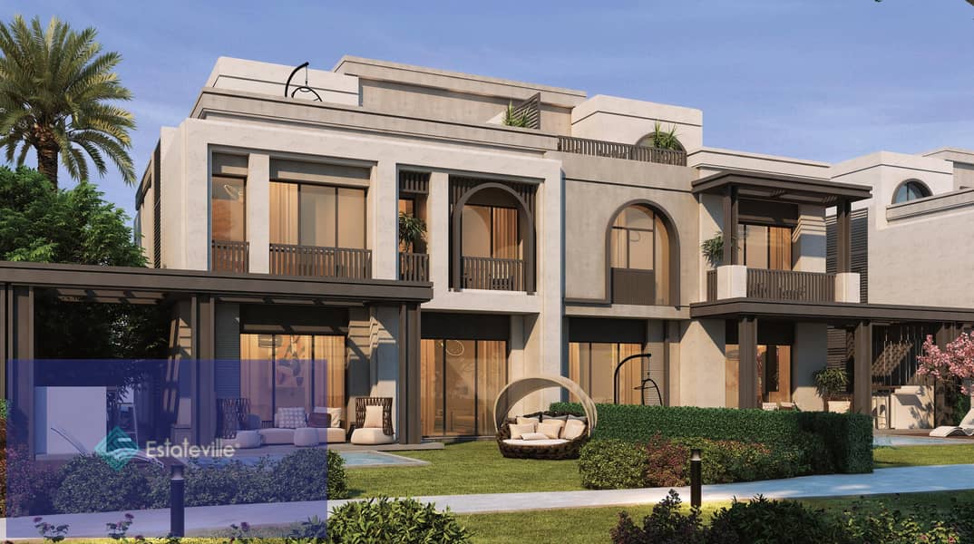 With a 5% down payment, a contract for a finished 3-bedroom apartment in New Cairo, in front of Zed East, in installments. 8