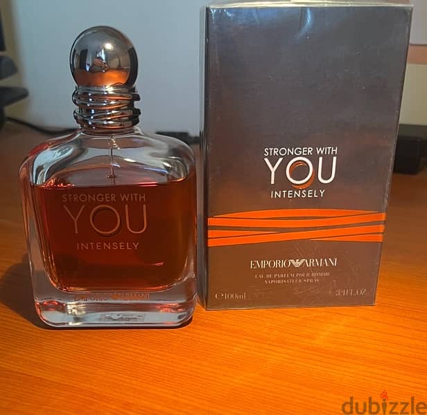 Armani stronger with you (intensely ) 0