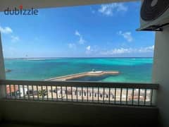 بفيو مباشر عالبحر شقه 200م للبيع مزارين العلمين with half price chalet  ,200m, for sale in Alamein