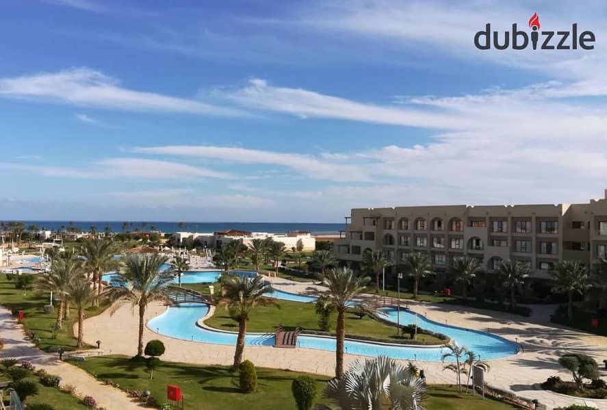 Furnished hotel apartment on the sea, 112 sqm + garden, in Soma Bay, Hurghada 1