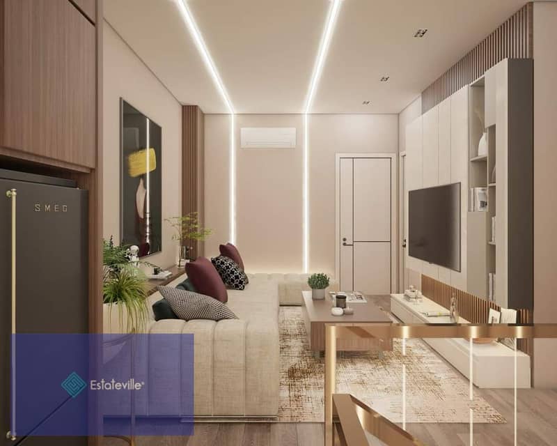 4-room apartment for sale with a discount system, your down payment is paid in installments over 7 years in a compound with a Saudi developer 3