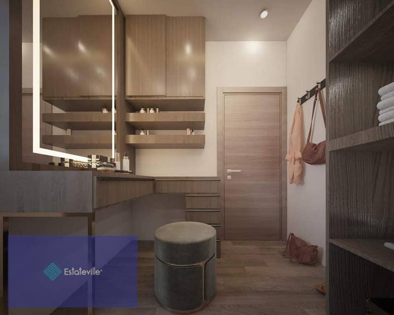 4-room apartment for sale with a discount system, your down payment is paid in installments over 7 years in a compound with a Saudi developer 9