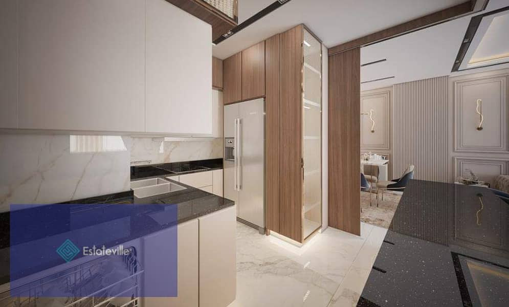 4-room apartment for sale with a discount system, your down payment is paid in installments over 7 years in a compound with a Saudi developer 11