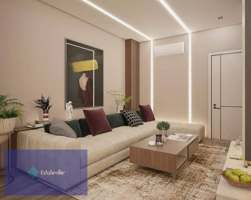 4-room apartment for sale with a discount system, your down payment is paid in installments over 7 years in a compound with a Saudi developer 13