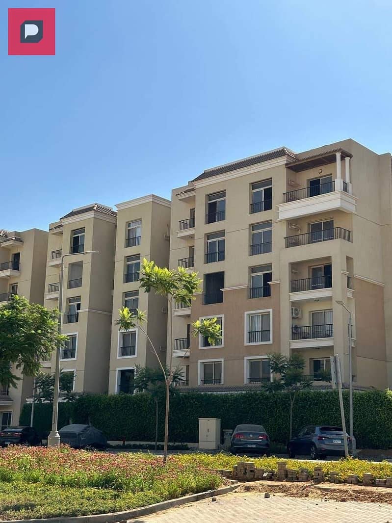 For sale a ground floor apartment with alarge garden and prime location inside Sarai Compound 1st Settlement near New Capital,5th Settlement Nasr City 12