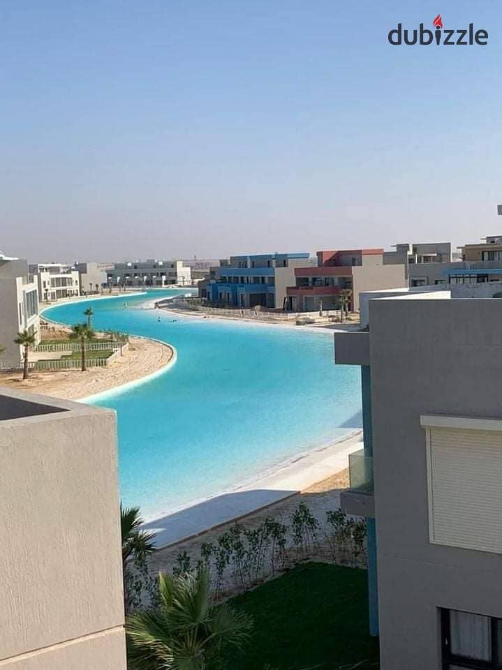 تاون هاوس ع البحر متشطب للبيع ف مارينا 8 الساحل الشمالى Marina 8 north coast 3