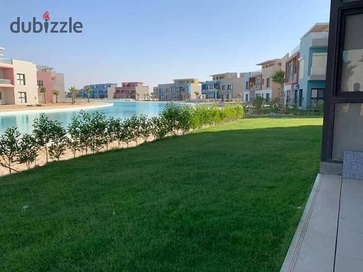 تاون هاوس ع البحر متشطب للبيع ف مارينا 8 الساحل الشمالى Marina 8 north coast 4