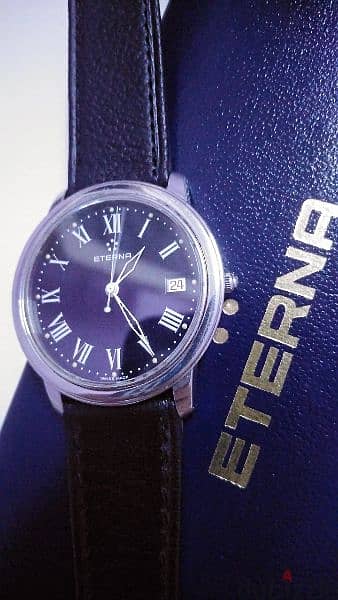 Eterna 1656 quartz watch 8