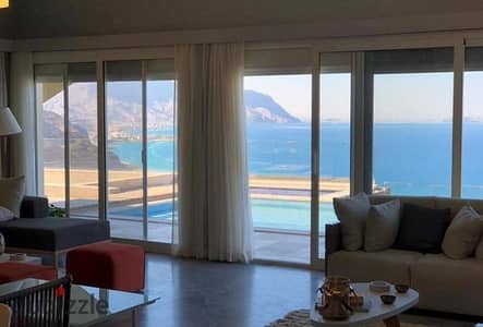 Fully finished chalet for immediate delivery in Il Monte Galala in Ain Sokhna