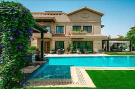 villa 400m  for sale in 5th settlement compound Swan Lake resdeience Hassan Allam