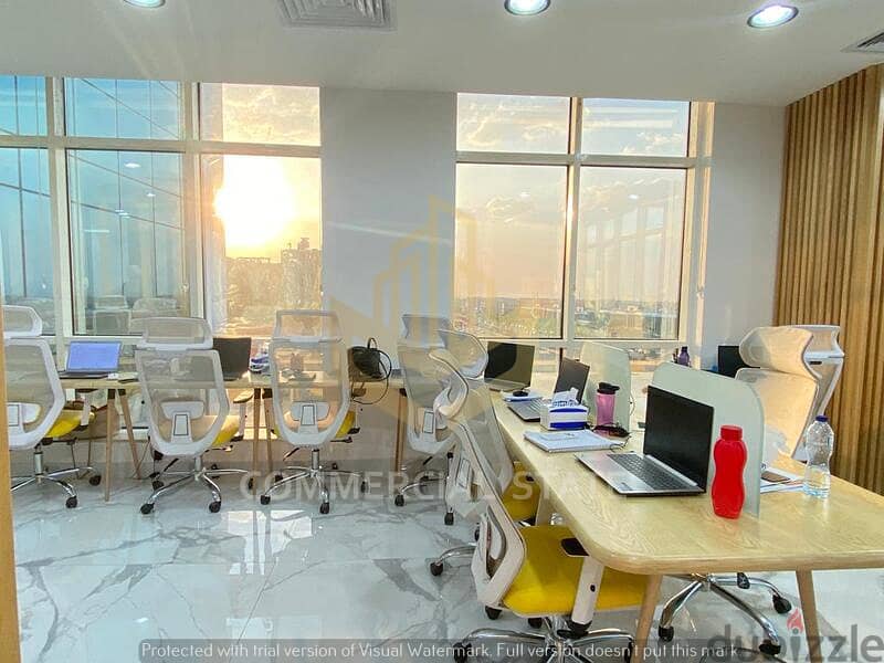 Finished Office for Sale at Trivium 138m-مكتب للبيع في تريفيوم 7