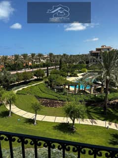 Penthouse 3 Bedrooms  for sale - pool view in Marassi north coast furnished bahry 0