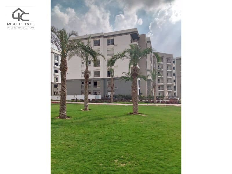 ground apartment with garden 207 m ready to move view landscape in hyde park new cairo 9