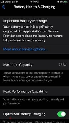 iphone 8 plus battery 75%