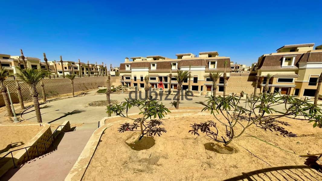 Ready to Move Svilla Garden corner For Sale at Sarai, New Cairo 5