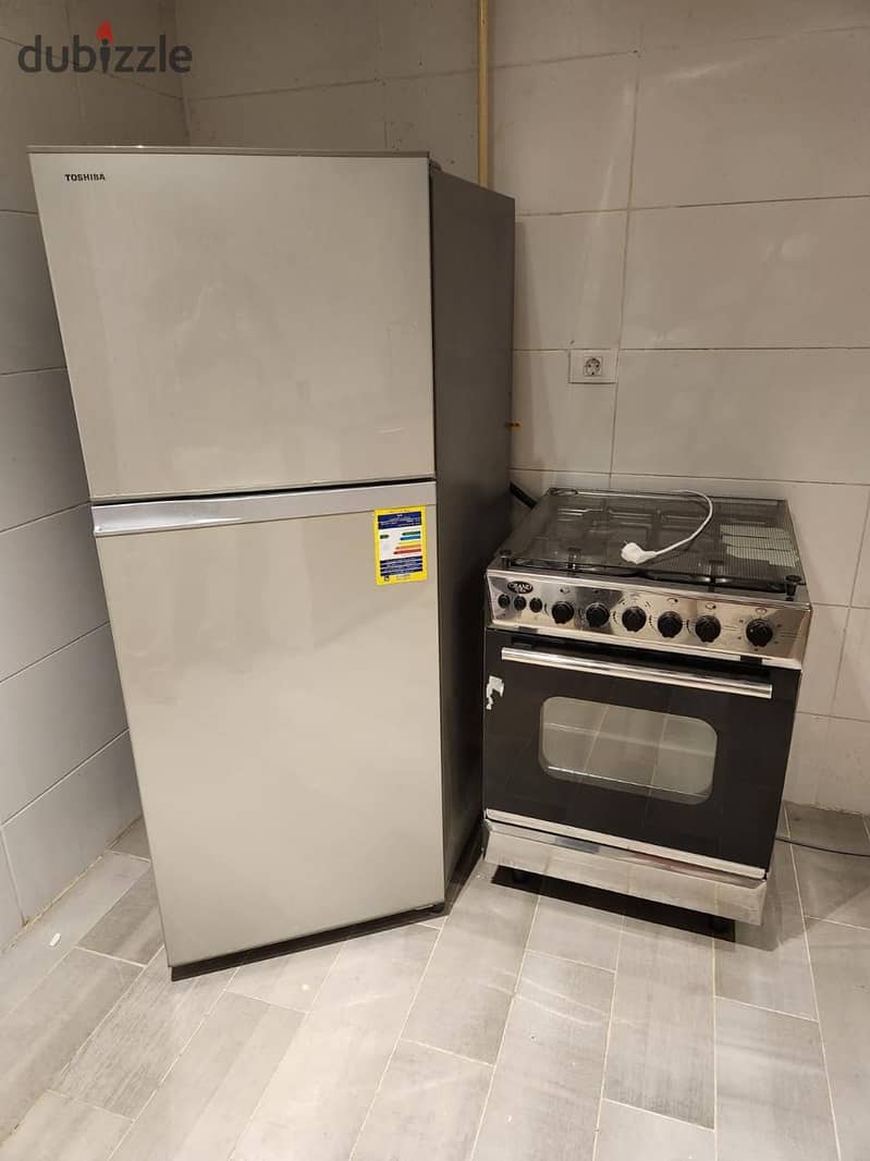 Apartment for rent kitchen with appliances and AC’s, ready to use in Cairo Festival City Compound 12