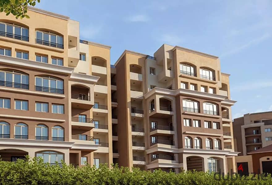 ready to move finished two-bedroom apartment in Al-Maqsad, New Administrative Capital, in the R3 area. 4